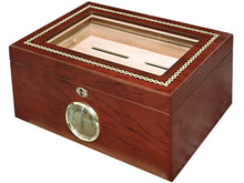 Load image into Gallery viewer, 100 count Berkeley Glass top Humidor
