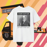 Cigar Hustler 
Sigmund Freud got issues? T-Shirt White