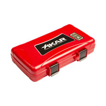 Xikar Travel Humidor Red 5 count