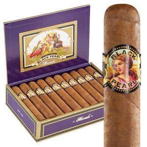 La Perla Habana Black Pearl Morado Toro 6x50